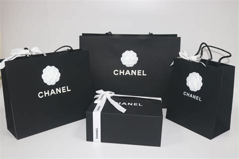 chanel box price|chanel paper bag.